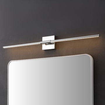 Makena Modern Minimalist Dimmable Integrated LED Metal Wall Sconce